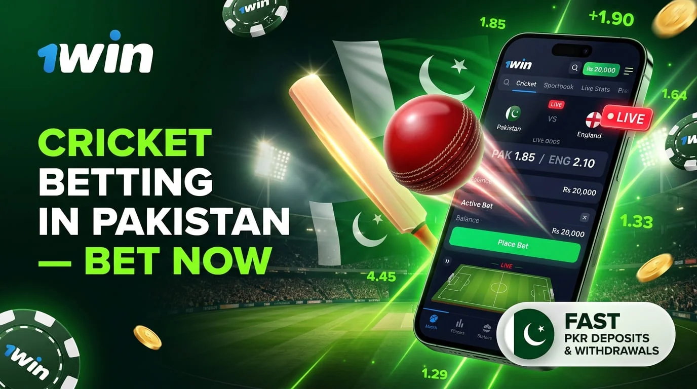 1Win Cricket Betting in Pakistan
